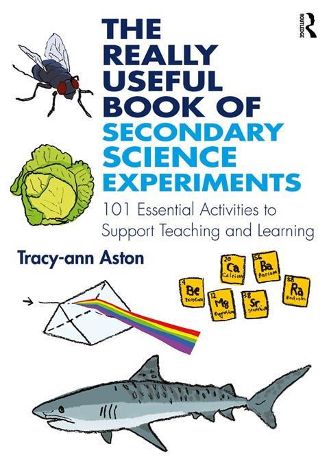 Book cover of 'The really useful book of secondary science experiments'
