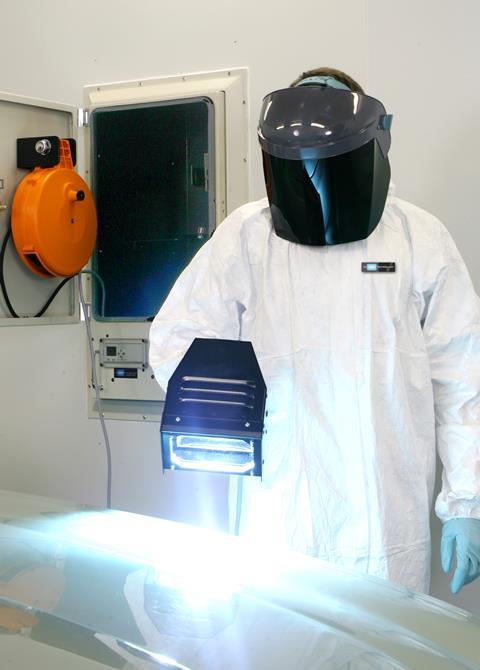 FAU  Ultraviolet Light Exposes Contagion Spread from Improper PPE Use