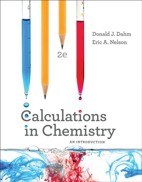 Calculations in chemistry, front cover