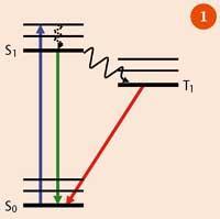 Figure 1 - Simplified Jablonski energy-level diagram