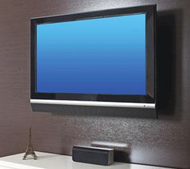 An LCD television