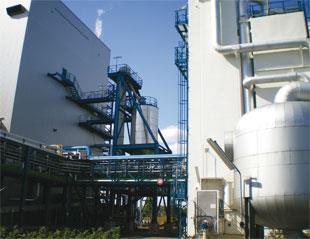 A carbon capture plant in Germany