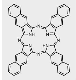 Naphthalocyanine structure