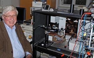 Gerhard Ertl, this year's Nobel prizewinning chemist