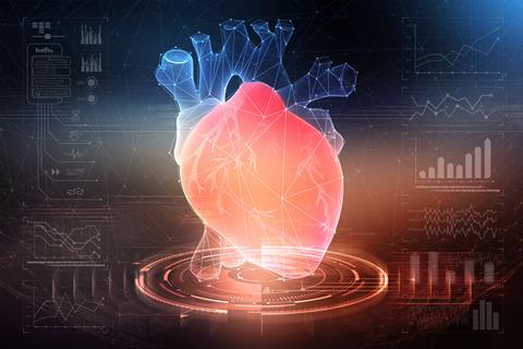 An image showing a 3D printed heart