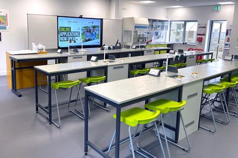 A school lab