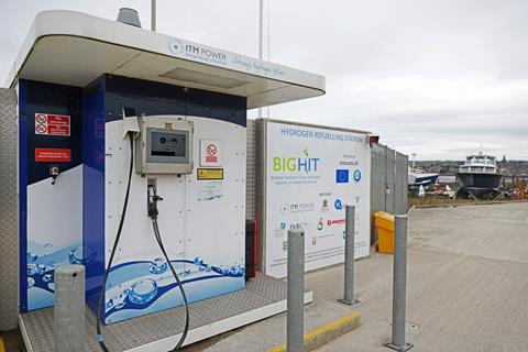 A fuel pump for hydrogen