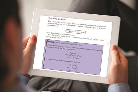 Maths for chemists on i pad