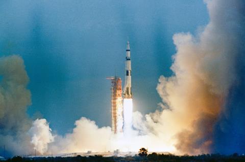 An image showing a rocket launch