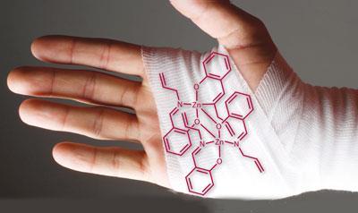 Bandage with complexes on
