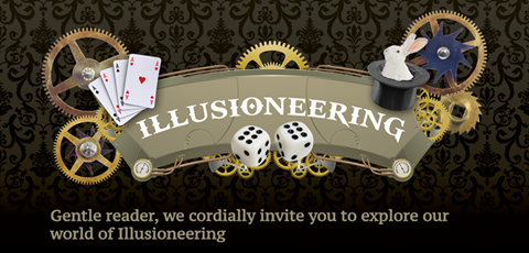 Illusioneering webpage