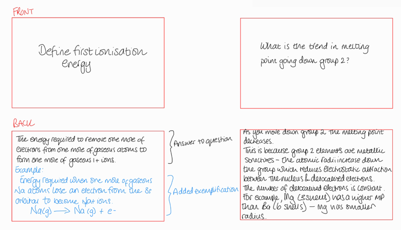 How to use flashcards effectively to support learning in your science ...