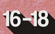 An image showing a 16-18 sign