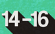 An image showing a 14-16 sign