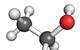 Ethanol molecular model