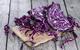Picture of chopped red cabbage