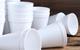 Polystyrene cups cover